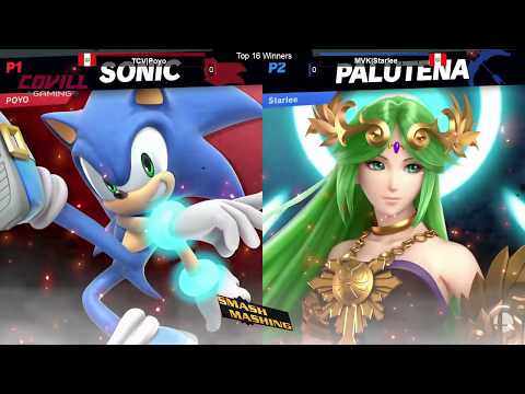 Top 16 Winners - TCV|Poyo(Sonic, Cloud) vs MVK|Starlee(Palutena)