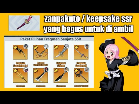 weapon/keepsake hero ssr yang bagus untuk di ambil bleach eternal soul