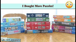 Jigsaw Puzzle Haul || Puzzles I bought in October & November 2023