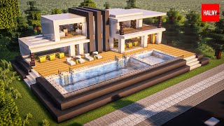 How to build a cool house in minecraft tutorial