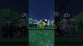 when noob is chased by a troop of night monsters in the forest  #game #roblox #robloxedit