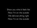 Outside Ellie Goulding Lyrics