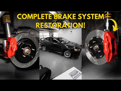 Mitsubishi Lancer Evolution X Brake System Restoration!