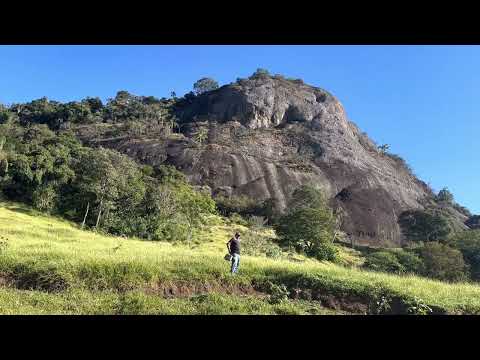 Pedra Branca no município de Paraisópolis Minas Gerais 
