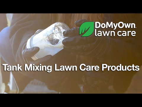  Tank Mixing Lawn Care Products Video 