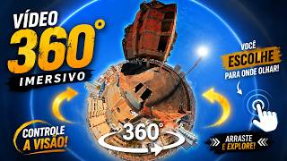 🔥 CONTROLE A VISÃO! EXPLORAÇÃO IMERSIVA 360º com DJI AVATA | INTERATIVO