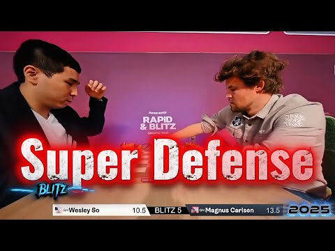 Magnus Vs Wesley So || SuperUnited Blitz ||  Grand Chess Tour 2025