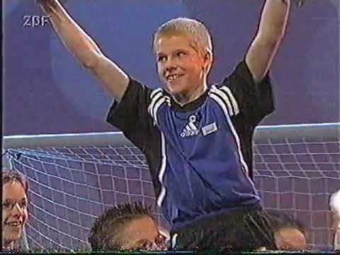 Kinder-Wetten, dass ...? Folge 5 Aaron Carter 2000 Fragmente Thomas Gottschalk Echt Fußball ZDF