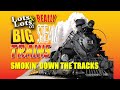 Lots Lots Of Really Big Steam Trains Smokin Down The Tracks