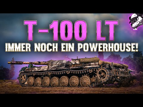 T-100 LT - Immer noch ein Powerhouse! [World of   Tanks - Gameplay - Deutsch]