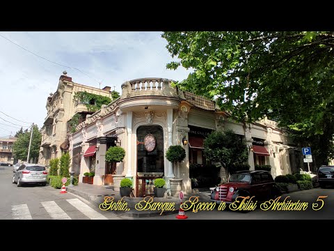 Gothic,Baroque,Rococo in Tbilisi architecture.Part 5.Marin Marais