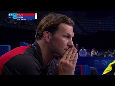 1/2 GR - 85 kg: D. KUDLA (GER) df. H. NOURI (IRI) by VPO1, 4-1