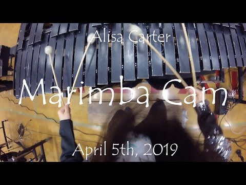 Marimba Cam - Westview Winter Percussion 2019 - Alisa Carter