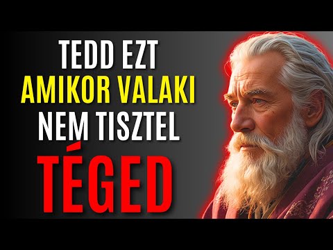 8 MÓD, HOGYAN KEZELD AZOKAT, AKIK NEM TISZTELNEK TÉGED | SZTOIKUS FILOZÓFIA