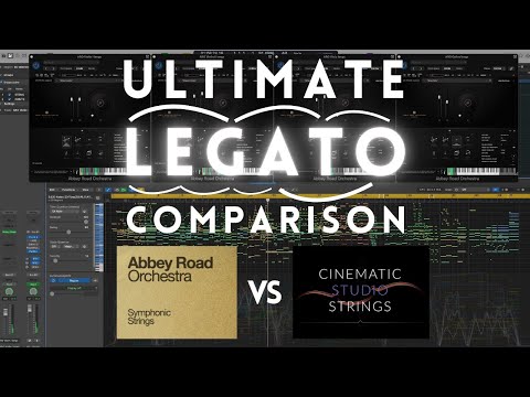 The Ultimate Legato Comparison? Spitfire Abbey Road Orchestra Strings vs Cinematic Studio Strings!