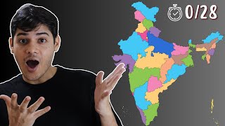 Can I Guess ALL Indian States in 1 minute?
