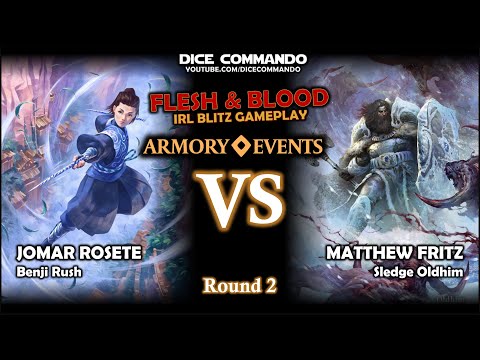 Flesh and Blood TCG | Armory Blitz Tournament | Round 2