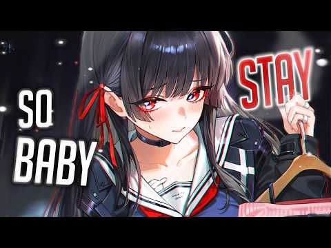 Nightcore - Stay (Female Version) (Lyrics)