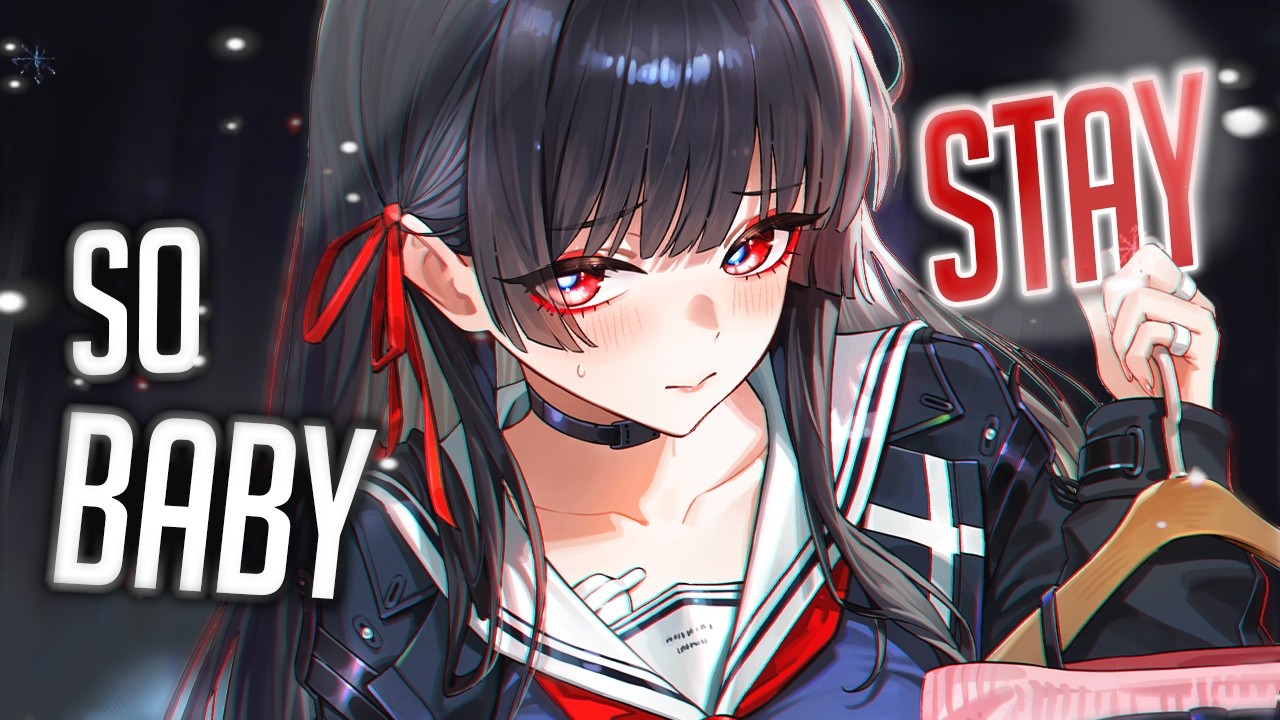 Nightcore - Stay (Female Version) (Lyrics)