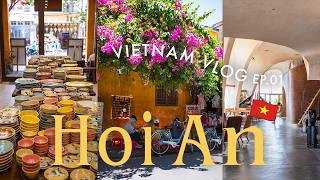 ベトナムVlog🇻🇳世界遺産の街・ホイアンで必ず行きたい絶品ローカルフード・おしゃれカフェ・自然に溶け込むホテルに癒やされる2日間🍃