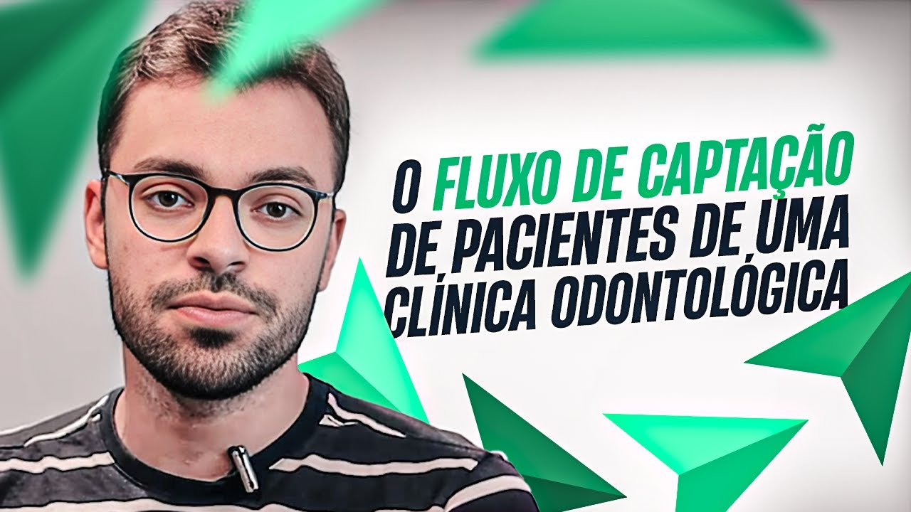 O fluxo da CAPTAÇÃO DE PACIENTES de uma clínica odontológica
