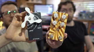 Video thumbnail for Anasounds AGES Harmonic Tremolo...w/ SPINNER Expression Pedal by TheSuperFunAwesomeHappyTimePedalShow