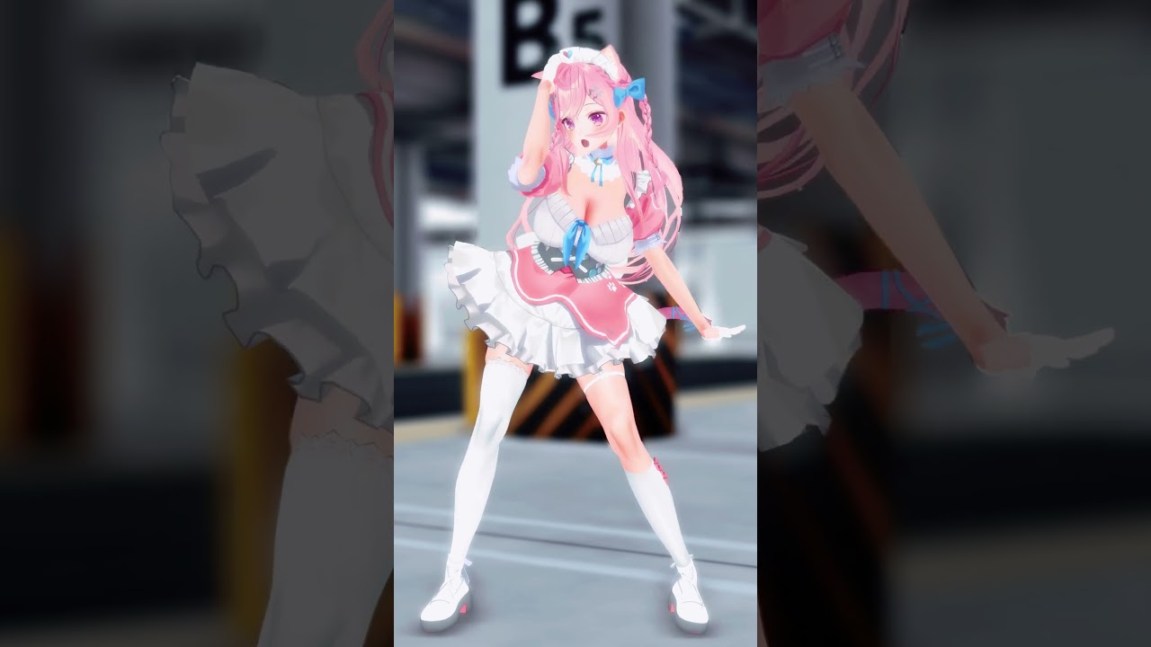 【VtuberMMD】New結城さくな「コンココンコンココンコンコン/轟はじめ」#結城さくな #mmd #hololive #轟はじめ #shorts