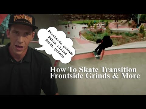 HOW-TO SKATEBOARDING: FRONTSIDE GRINDS, FRONTSIDE SMITHS AND FAKIE OLLIES
