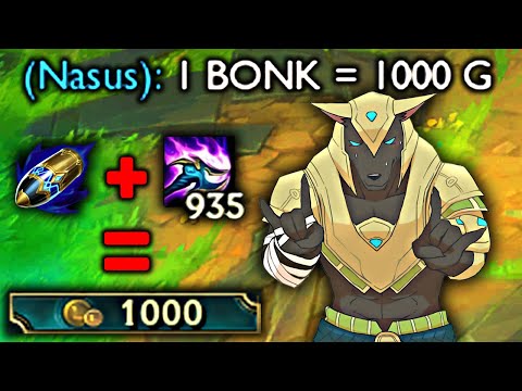 NASUS IS VERY RICH BOY (FIRST STRIKE)