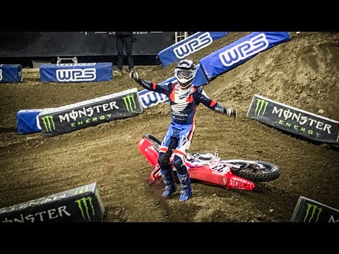 Chase Sexton Wins 2023 Detroit Supercross!!