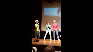 170930 FUNNY BTS PLAYING GAME &quot;ANNYEONG CLEOPATRA~&quot; AT SINCHON M2U FANSIGN