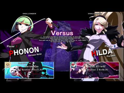 UNDER NIGHT IN-BIRTH Exe: Late [st] Hilda Matches #55