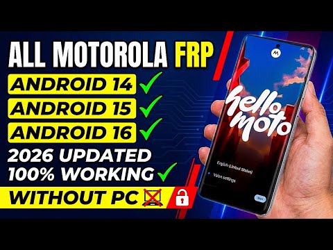 👉 2026 NEW Motorola FRP Bypass 😱 Android 13/14/15/16 | No PC | Moto FRP Unlock