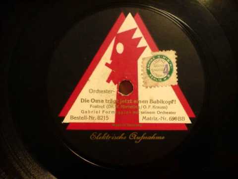 Gabriel Formiggini - Oma trägt jetzt Bubikopf