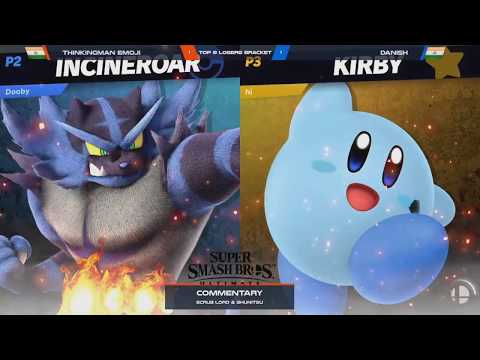 Dooby (Incineroar) vs qwertz143 (Kirby) - GameCon Pune - Losers Quarters
