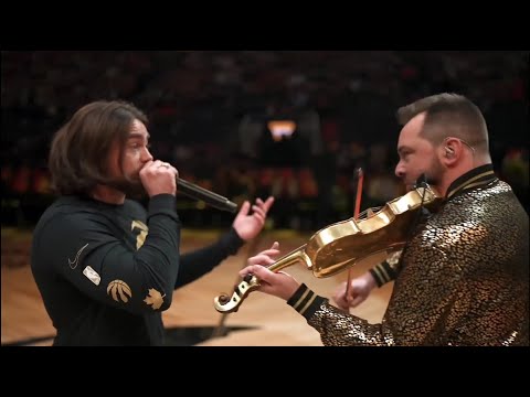 2022 Nemesis Toronto Raptors Halftime Show (Scott Jackson + Dr.Draw) Beatbox + Violin