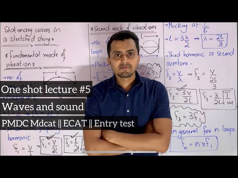 Waves and sound in one shot || PMDC Mdcat || Ecat || Entry test || Physics
