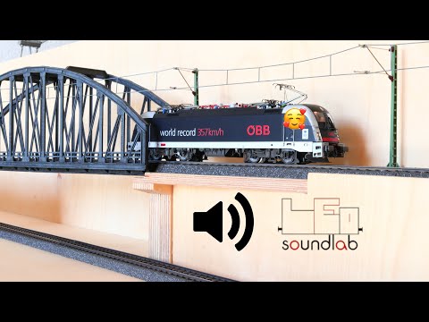 Christian's Model Railway presents ÖBB 1216 025 "World Record" with premium sound from LeoSoundLab