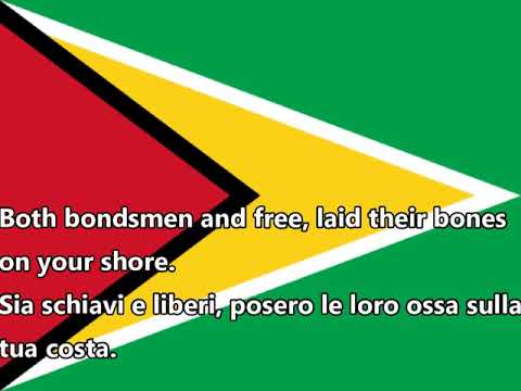 Inno nazionale della Guyana - Dear Land of Guyana, of Rivers and Plains