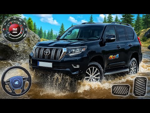 Offroad Prado Parking Car - US SUV Luxury 4x4 Jeep Driver 3D - Android GamePlay