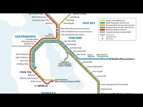 image-How long is BART from Powell to SFO?
