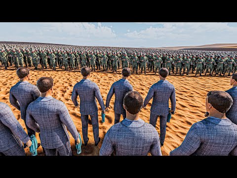 CAN 100.000 NIKOLA TESLA STOP 2 MILLION SHOTGUN SOLDIERS? - Ultimate Epic Battle Simulator 2 UEBS 2