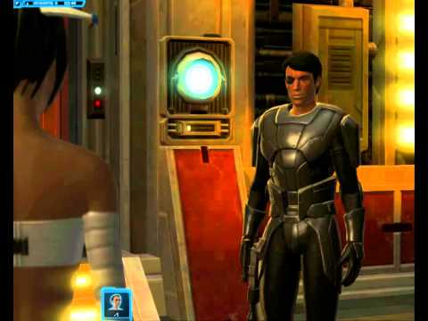 SWTOR: Bounty Hunter, REFUSED Mandalore's request, returns to his ship.