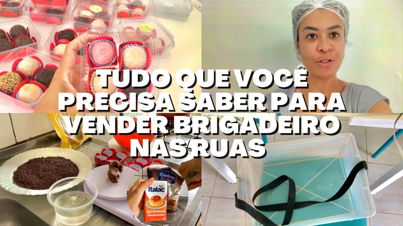 VENDAS DE BRIGADEIRO NAS RUAS | abordagem, receita, organização, dicas, motivação e + 💖✨