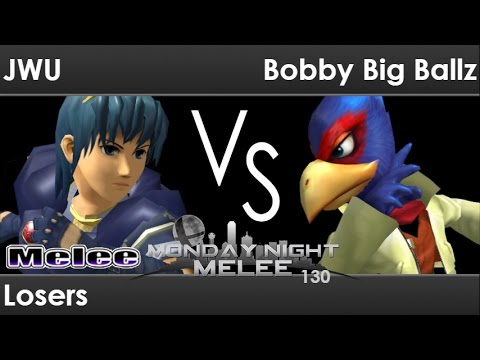 MNM 130 - JWU (Marth) vs Bobby Big Ballz (Falco) Losers - Melee