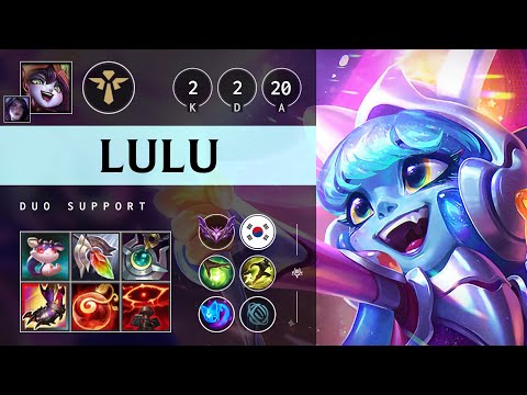 Lulu Support vs Maokai - KR Master Patch 25.S1.3