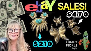 #53 GREAT $2800 in eBay Sales Vintage JEWELRY Craft Items BOLOs How to Sell