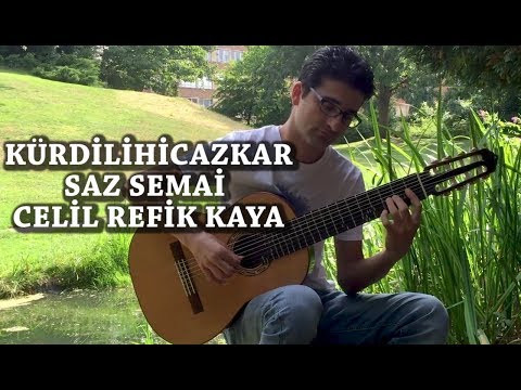 Kürdilihicazkar Saz Semai - Microtonal Guitar - Celil Refik Kaya