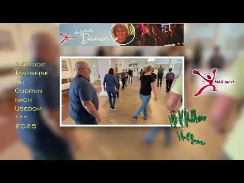 MAX TANZT * TANZREISE * LINE DANCE * INSEL USEDOM * 2025 * TEIL 2