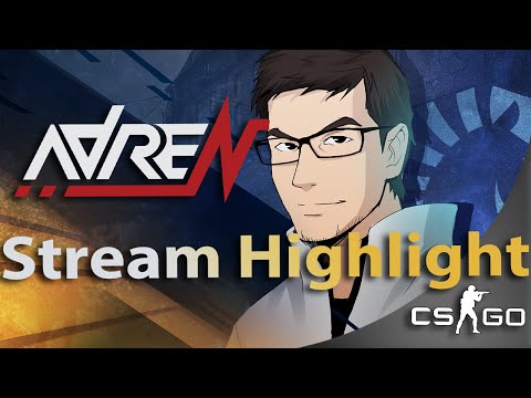 CS:GO Pro adreN - pew pew ace - twitch highlight